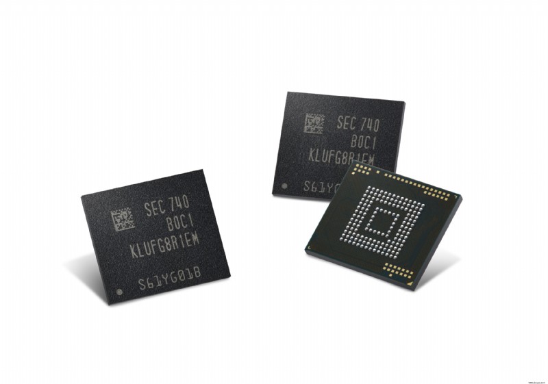 Nie wieder Speicherplatzmangel! Samsung beginnt mit der Massenproduktion von 512-GB-Chips für Telefone und Tablets