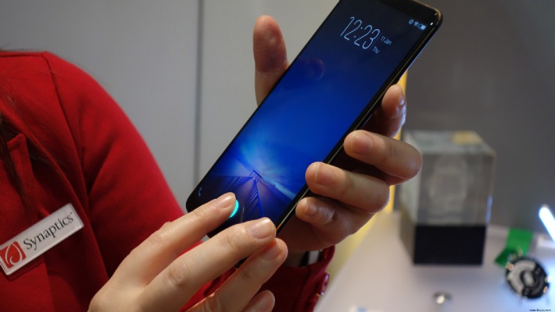 Smartphones der Zukunft könnten Fingerabdruckscanner in den Bildschirm integriert haben