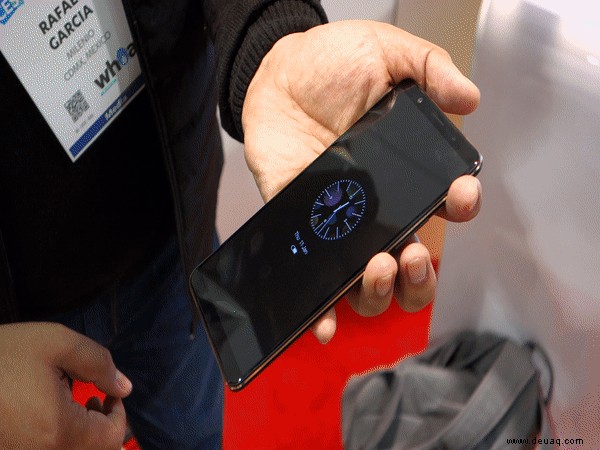 Smartphones der Zukunft könnten Fingerabdruckscanner in den Bildschirm integriert haben