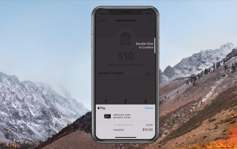 So überweisen Sie Apple Pay Cash auf ein Bankkonto