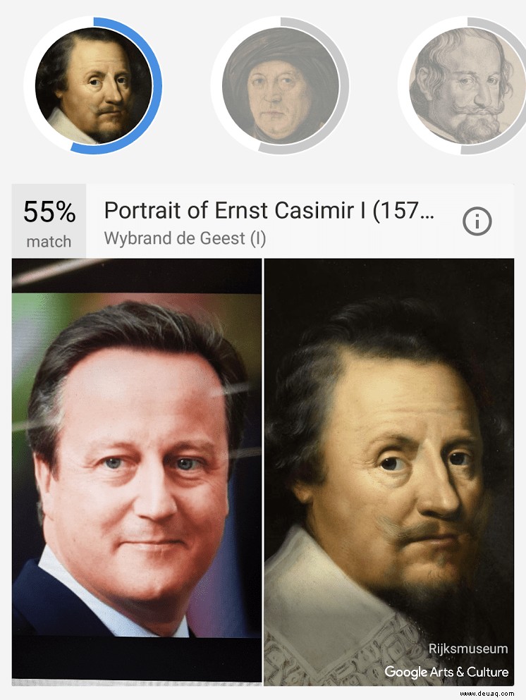 So laden Sie das Google Art Selfie-Tool in Großbritannien herunter:Mit Google können Sie endlich Ihre Selfies mit Kunst vergleichen 