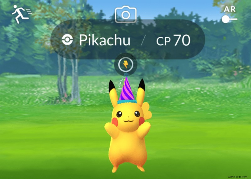 Nationaler Pokémon-Tag 2018:Erhalte glänzendes Pikachu mit Hut, extra Sternenstaub und eine Schiggy-Snapchat-Linse in Großbritannien 