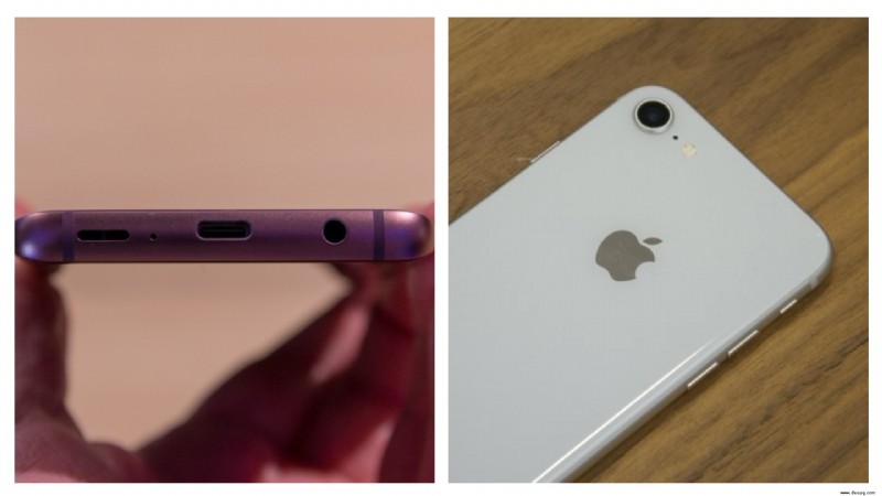 Samsung Galaxy S9 vs. iPhone 8:Welches Flaggschiff ist besser? 