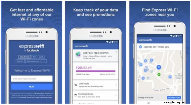 Facebook startet die Express Wi-Fi Android App, um mehr Menschen online zu bringen 