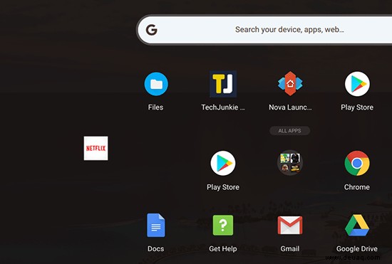 So passen Sie Ihren Chromebook Launcher an