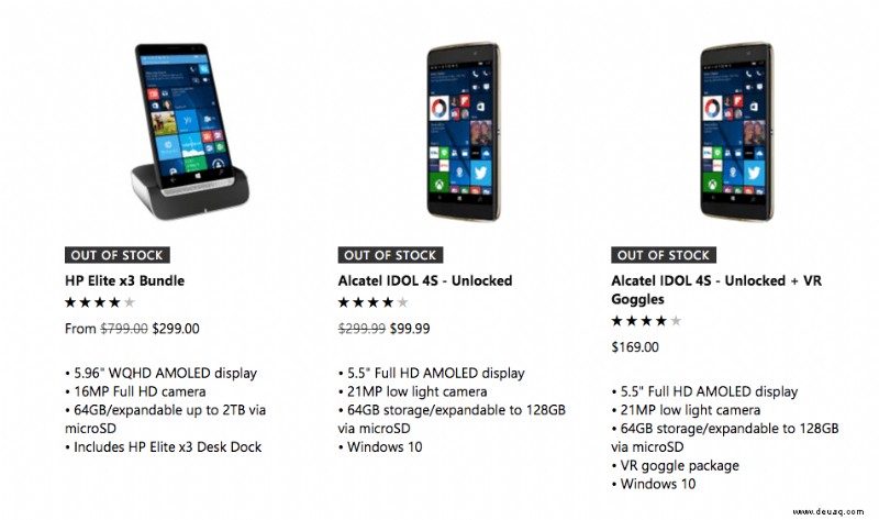 Microsoft hat keine Windows Phones mehr zu verkaufen