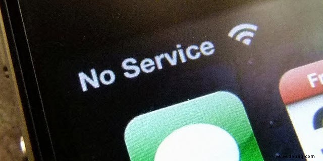 Kein Dienst oder keine Netzwerkverbindung auf dem iPhone 6S