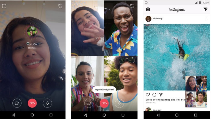Instagram führt aus irgendeinem Grund Gruppen-Video-Chat ein