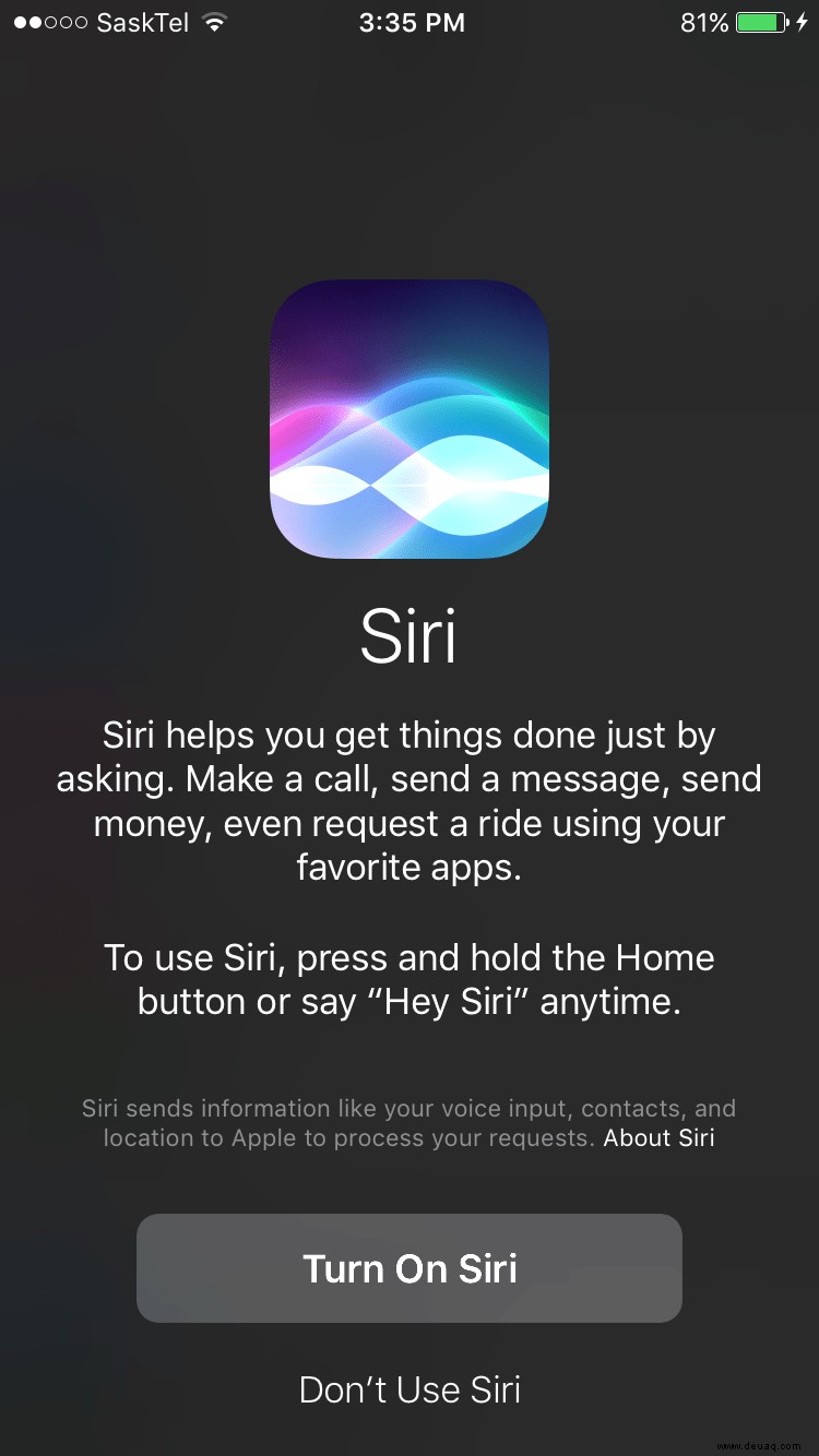 Siri funktioniert nicht auf dem iPhone 6S – was zu tun ist