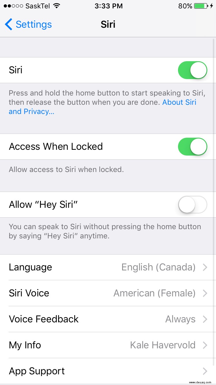 Siri funktioniert nicht auf dem iPhone 6S – was zu tun ist