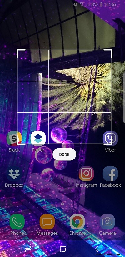 So erstellen Sie Screenshots auf dem Galaxy S9/S9+