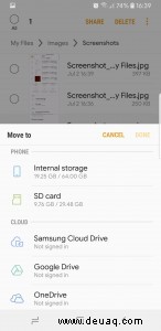Galaxy S9/S9+ – So verschieben Sie Dateien auf die SD-Karte