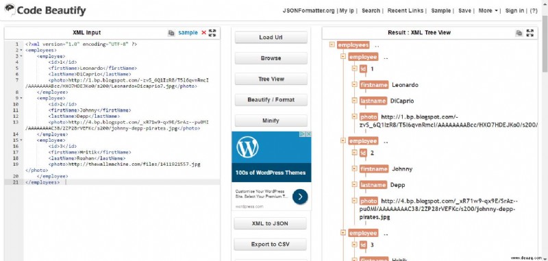 So konvertieren Sie Google Sheets-Tabellen in XML 