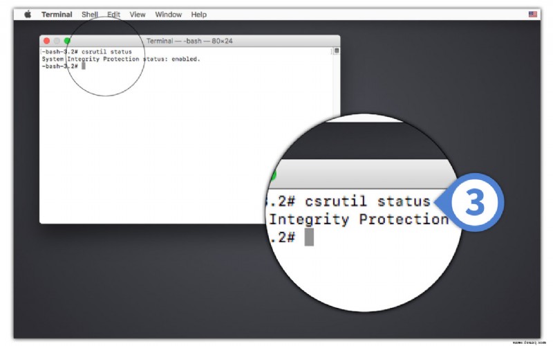 So deaktivieren Sie den Systemintegritätsschutz in macOS