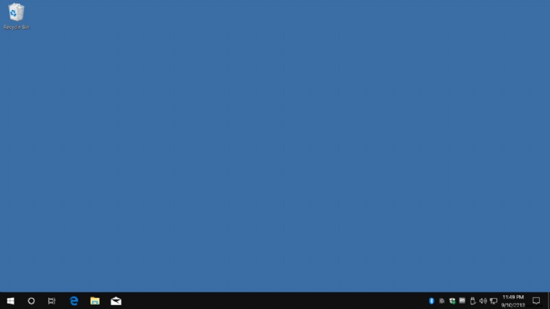 So fügen Sie Windows 10 den klassischen blauen Windows 2000-Hintergrund hinzu