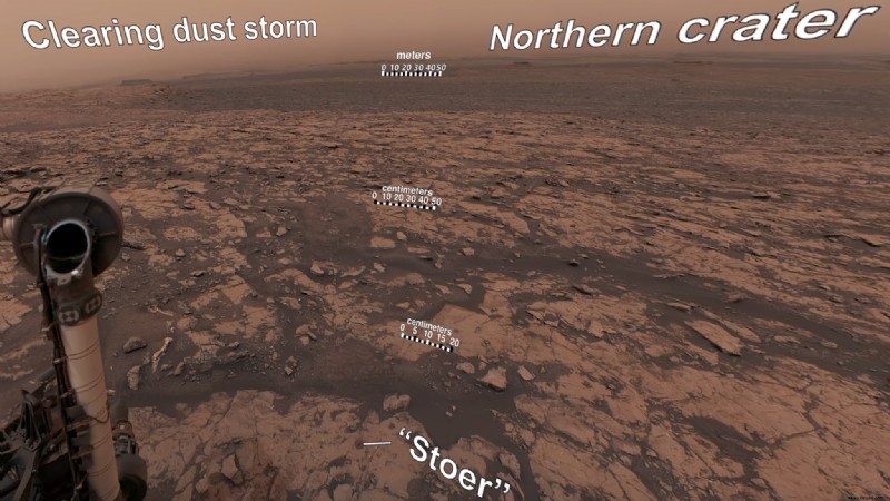 Der NASA-Rover Curiosity bietet uns eine atemberaubende 360-Grad-Ansicht des Mars