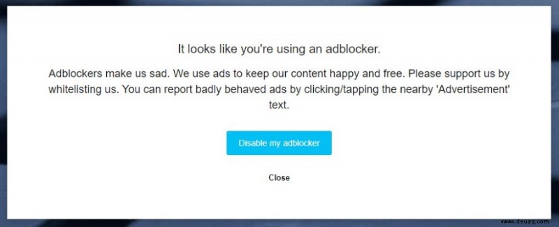 So umgehen Sie die AdBlock-Erkennung