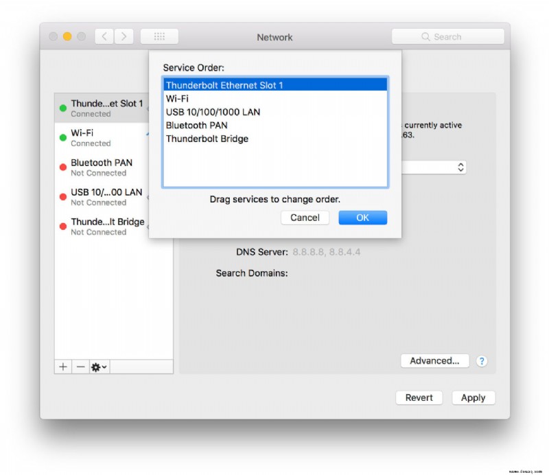 So verwenden Sie AirDrop und Apple Watch Unlock mit Ethernet auf dem Mac