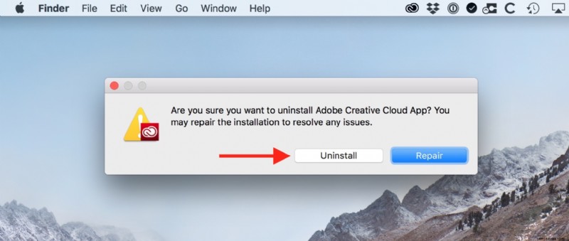 So deinstallieren Sie Creative Cloud auf dem Mac