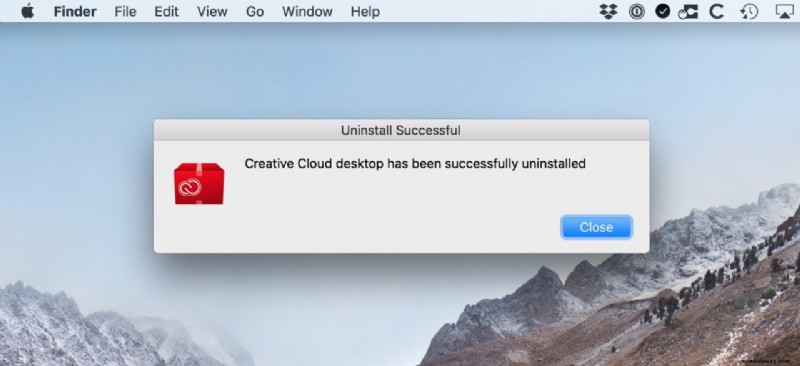 So deinstallieren Sie Creative Cloud auf dem Mac