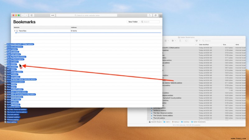 So sortieren Sie Lesezeichen in Safari für Mac automatisch mit SafariSort