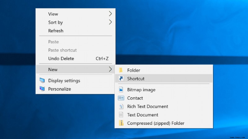 Erstellen Sie eine benutzerdefinierte Windows 10-Einstellungsverknüpfung, um eine Verknüpfung zu einer bestimmten Einstellungsseite herzustellen