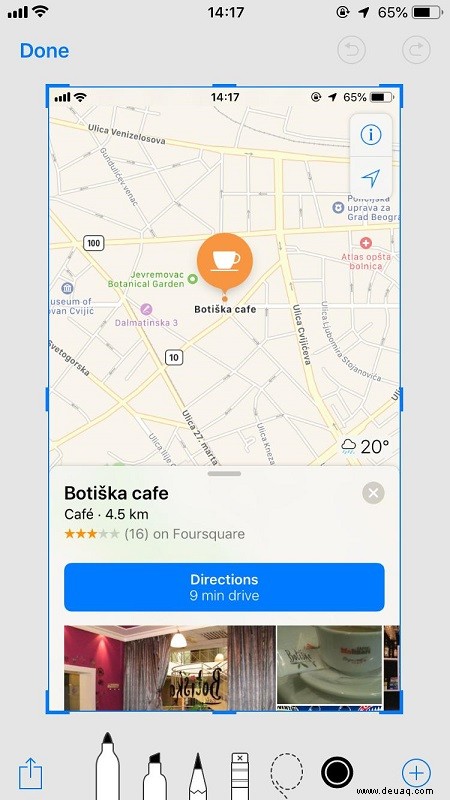 So erstellen Sie einen Screenshot auf dem iPhone XS Max