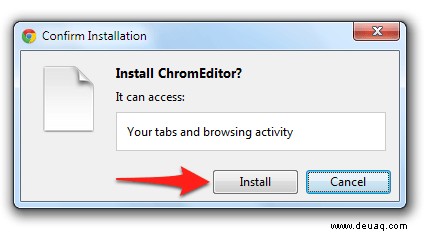 So installieren Sie Chrome-Erweiterungsdateien (CRX) in Windows