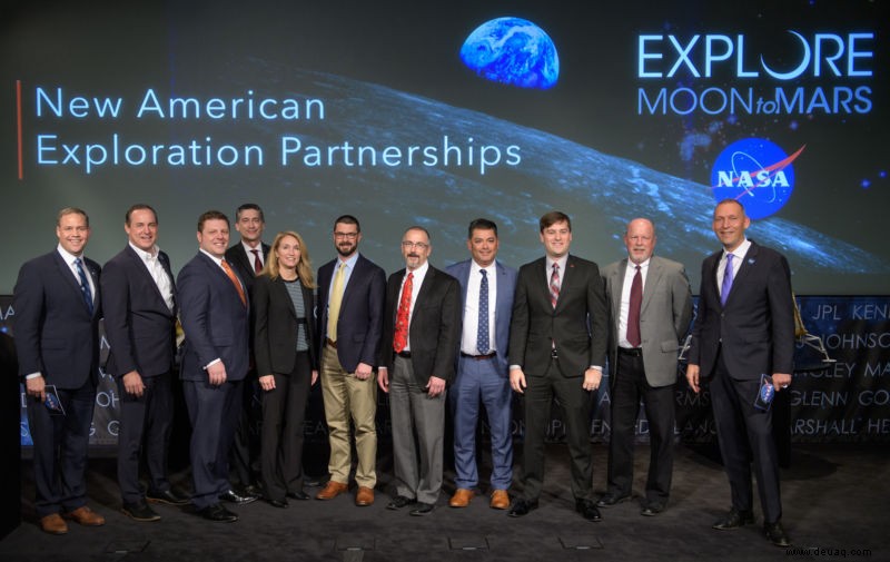 Die NASA gibt die neun Unternehmen bekannt, die uns helfen werden, zum Mond zurückzukehren