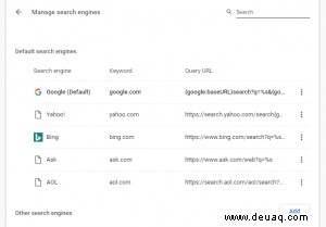 So fügen Sie die Google-Option  Ich fühle mich glücklich  zu Ihren Chrome-Suchmaschinen hinzu