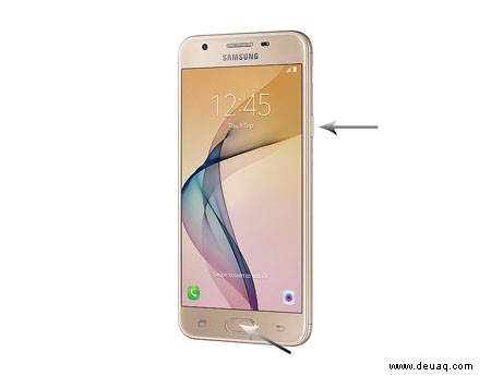 So erstellen Sie einen Screenshot auf dem Samsung Galaxy J5/J5 Prime