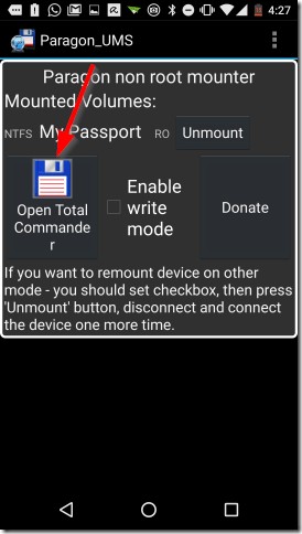 NTFS-Unterstützung auf Android aktivieren