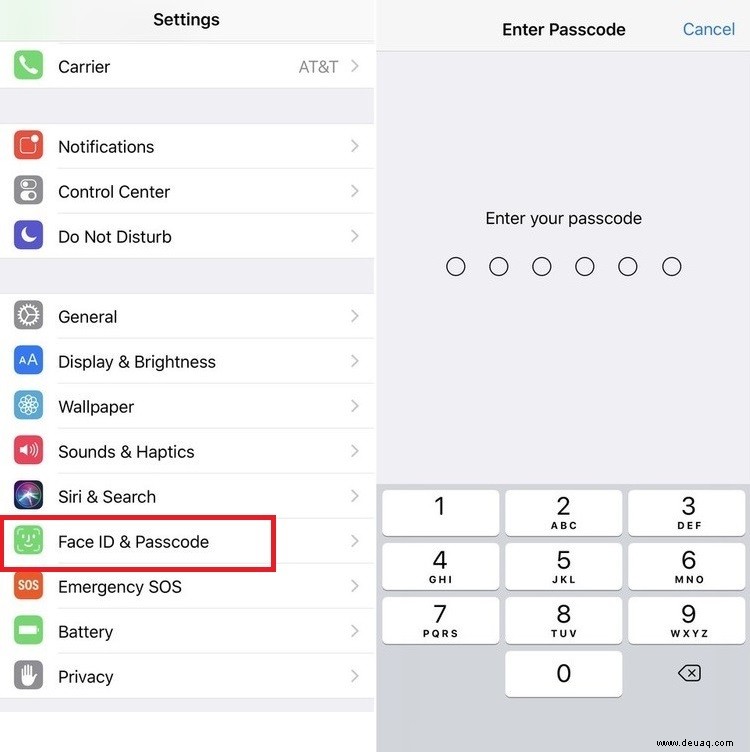 iPhone XS – So ändern Sie den Sperrbildschirm