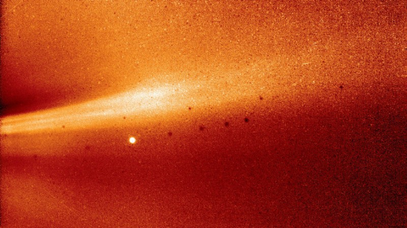 Die Parker-Solarsonde der NASA hat soeben das bisher näheste Bild der Sonne aufgenommen