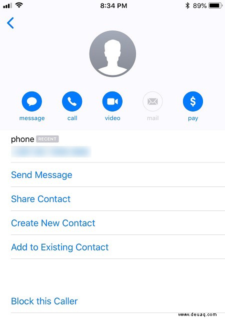 iPhone XS – So blockieren Sie Textnachrichten