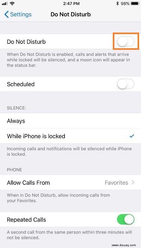 iPhone XS Max – keine Anrufe empfangen – was zu tun ist