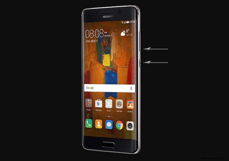 Huawei P9 – Screenshot erstellen
