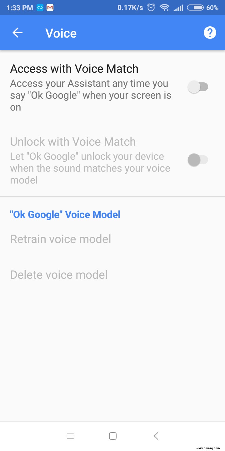 Xiaomi Redmi Note 4 – Verwendung von OK Google