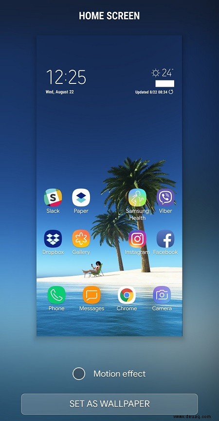 Samsung Galaxy J5/J5 Prime – Hintergrundbild ändern