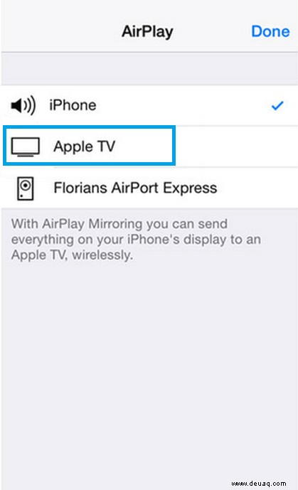 iPhone XR – Wie kann ich meinen Bildschirm auf meinen Fernseher oder PC spiegeln?