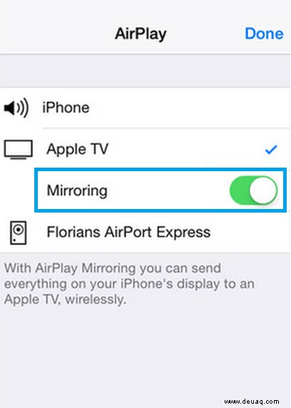 iPhone XR – Wie kann ich meinen Bildschirm auf meinen Fernseher oder PC spiegeln?