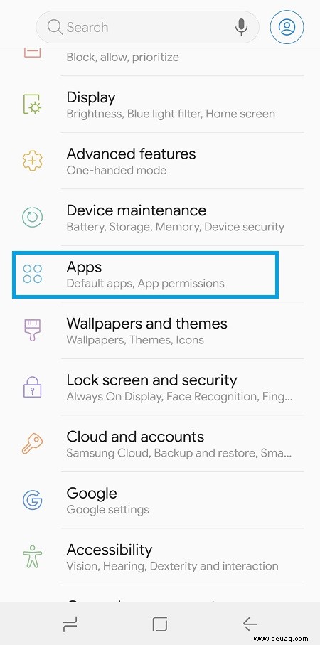 Galaxy S8/S8+ – So löschen Sie den Chrome- und App-Cache