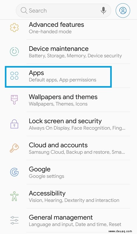 Galaxy S9/S9+ – So löschen Sie den Chrome- und App-Cache