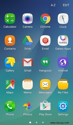 Samsung Galaxy J2 – Sicherung
