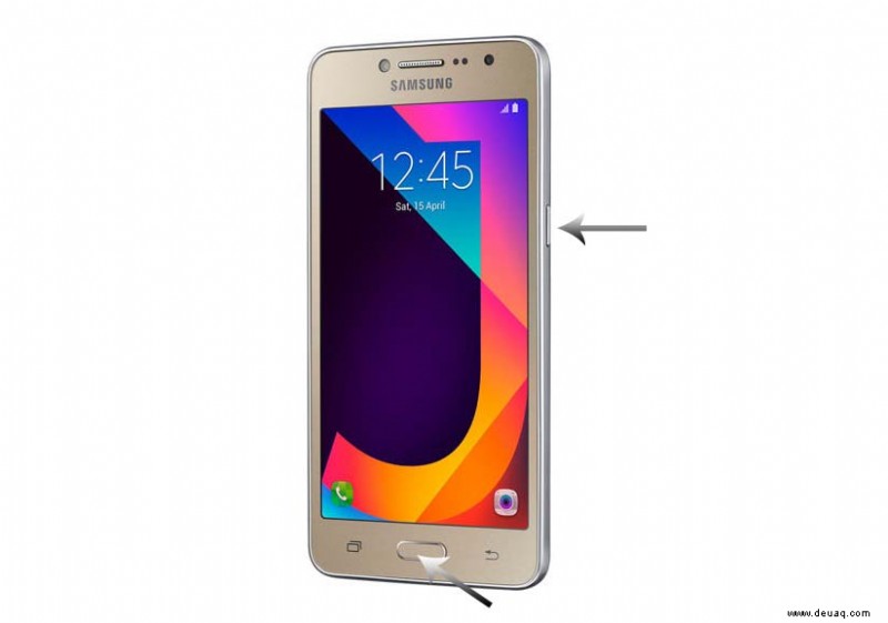 Samsung Galaxy J2 – Screenshot erstellen
