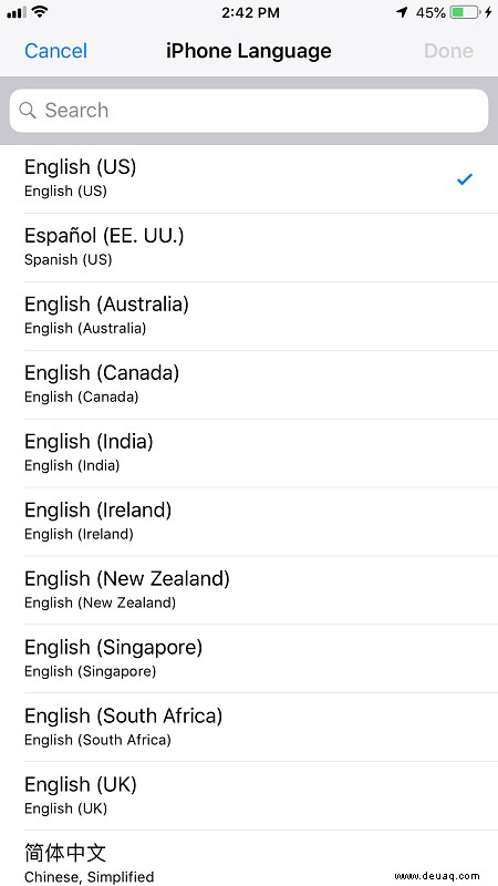 iPhone 7 – So ändern Sie die Sprache