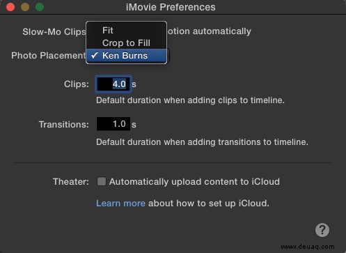 So erstellen Sie ein Stop-Motion-Video in iMovie