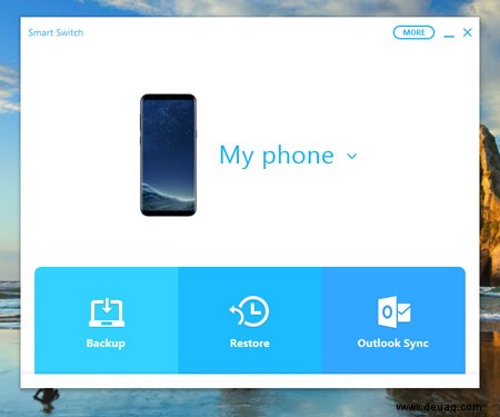 Galaxy S8/S8+ – So verschieben Sie Dateien auf den PC