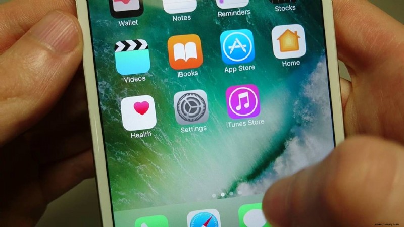 Verschieben und Löschen von Apps auf dem iPhone 6S
