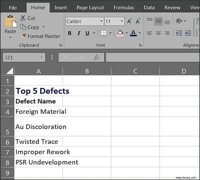 So passen Sie die Zeilenhöhe in Excel automatisch an